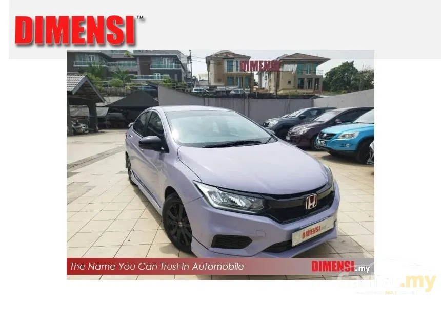 2018 Honda City E i-VTEC Sedan