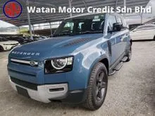 2020 Land Rover Defender 2.0 110 P300 UNREG,5 SEATERS,JAPAN,GRADE 5,LOW MILEAGE,360 CAMERA,LED DAYLIGHT,BSM,SIDE STEP,ELECTRIC SEAT,LEATHER,FREE GIFTS
