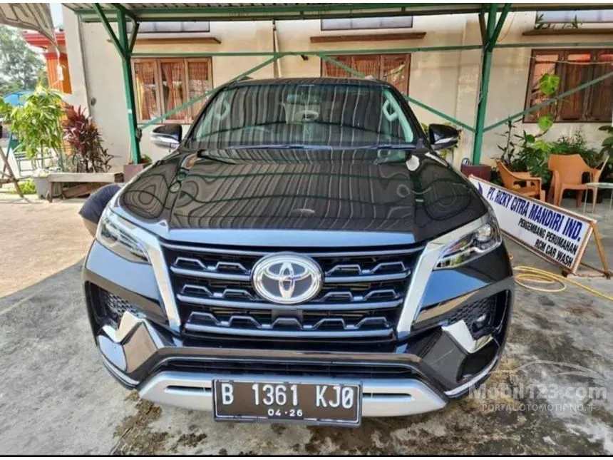 Jual Mobil Toyota Fortuner 2021 G 2.4 di Jawa Barat Automatic SUV Hitam Rp 399.000.000