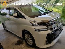 2015 Toyota Vellfire 2.5 ZA Surround Camera 1 Year Warranty Unregistered 0% GST PRICE