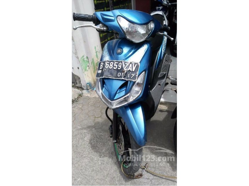 Jual Motor  Yamaha Mio  2012 0 1 di Banten Automatic Biru  Rp 