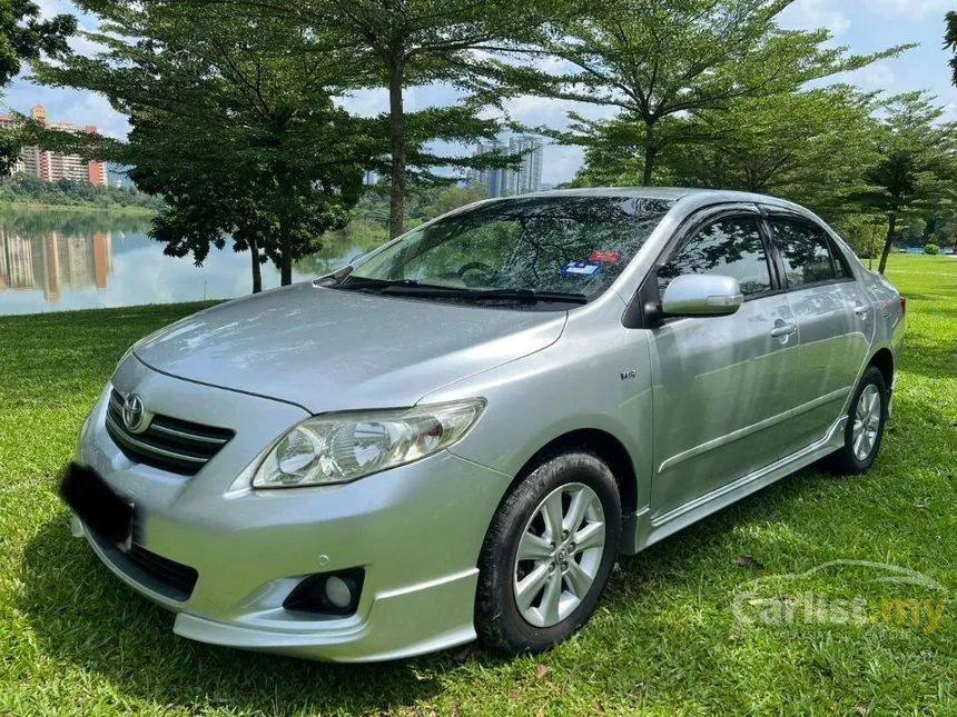 Used 2010 Toyota Corolla Altis 1 6 E Sedan Carlist my used-2010-toyota-corolla-altis-1-6-e-sedan-carlist-my