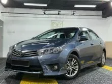2015 Toyota Corolla Altis 1.8 G Sedan (A)ORI LOW MIL/ REVERSE CAM/ PUSH START / PARKING SENSOR /POWER SIDE MIRRORS/ FULL LEATHER SEAT/ FREE WARRANTY
