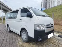2019 Toyota Hiace 2.5 (M) 14 Seat Window Van Low Roof