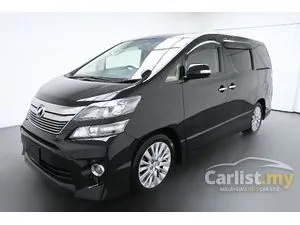 2012 Toyota Vellfire 2.4 ZG MPV/108K MILEAGE/GOOD RUNNING CONDITION WITH 1 YEAR WARRANTY