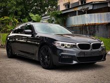 G30 PETROL UNREG HIHG SPEC BROWN INTERIOR 2018 BMW 530i 2.0 M-Sport