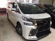 2016 Toyota Vellfire 3.5 ZG FULLY LOADED ( Include GST)