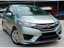 TRUE YEAR 2014 Honda Jazz 1.5 E i-VTEC Hatchback F/SERVICE RECORD 1 CAREFUL LADY OWNER,VIEW TO SATISFY CHEAPEST IN TOWN GRAB IT