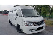 SHENYANG BRILLIANCE ERA JIN BEI 2.2 (M) MANUAL PANEL VAN TIPTOP CONDITION