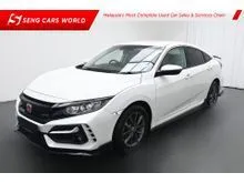 2021 Honda Civic 1.8 S Sedan (TYPE-R) (1-OWNER) (FULL-SERVICE RECORD) (U/WARRNTY HONDA 2026)