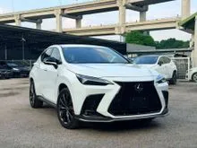 2023 Lexus NX 350 2.4 F Sport SUV - REAR POWER SEAT, DRIVE RECORDER, ORANGE BRAKE CALIPER, DIGITAL INNER MIRROR