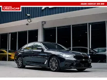 BMW 530i 2.0 M Sport Sedan FACELIFT G30 FULL CONVERT M5 LCI PANORAMIC SUNROOF POWERBOOT MSPORT STEERING PADDLE SHIFT CUISE CONTROL LEATHER SEATS