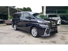 2015 Toyota Vellfire 2.5 ZA Spec with Sunroof (UNREG)