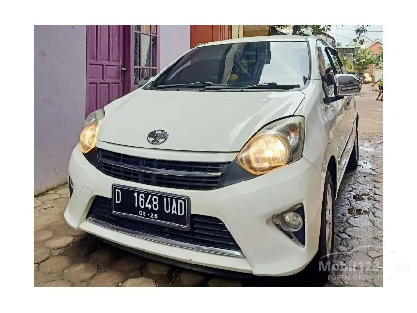 Jual Mobil Toyota Agya 2016 G 1.0 di Jawa Barat Manual Hatchback Putih Rp 100.000.000