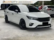 2023 Honda City 1.5 V Sedan UNDER WARRANTY FULL SERVICE LOW MILEAGE PADDLE SHIFT REVERSE CAMERA