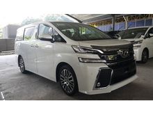 2016 Toyota Vellfire ZG 2.5, Sunroof, ALPINE. 3 Years Warranty With Unlimited Mileage