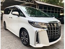 2018 Toyota Alphard 2.5 SC - 3 LED - SUNROOF - P.CRASH - LKA - MANY UNITS