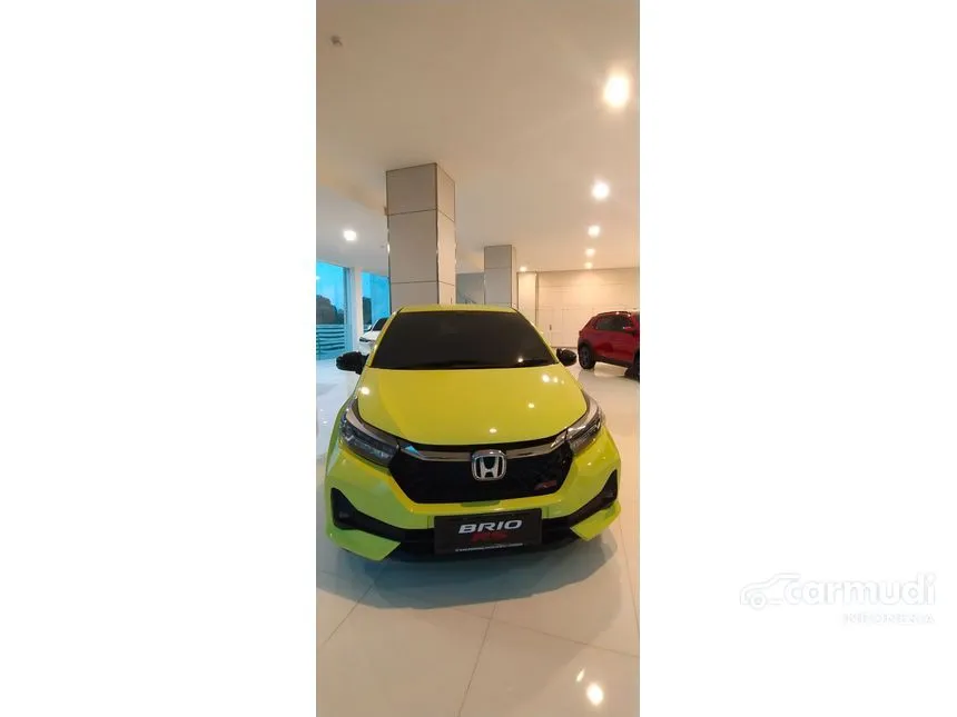 Jual Mobil Honda Brio 2024 RS 1.2 di DKI Jakarta Automatic Hatchback Kuning Rp 245.100.000