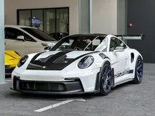 2024 Porsche 911 4.0 GT3 RS Coupe UK Spec with Ice Grey Metallic, Weissach Package, PCCB, Matrix headlights PDLS+, BOSE Sound