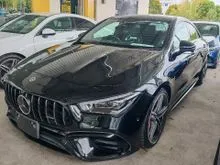 2022 Mercedes-Benz AMG CLA45 2.0 S 4MATIC+ Coupe - Score of Car 4.5,Got Sunroof , HUD , BSM , Not Any Hidden Fee
