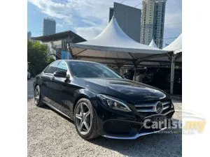 2018 Mercedes-Benz C180 1.6 TURBO AMG LINE LAUREUS EDITION FULL LEATHER MEMORY POWER SEAT HIGH SPEC MANY UNIT READY STOCK BIG OFFER