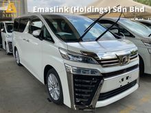 2019 Toyota Vellfire 2.5 Z Sunroof precrash surround camera power boot 7 seat 2 power door push start keyless entry unregistered