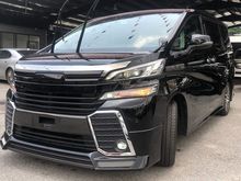 2016 Toyota Vellfire 2.5 Z G ALPINE SUNROOF PROMO