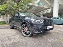 (BMW PREMIUM SELECTION) 2025 BMW X4 2.0 xDrive30i M Sport Pro SUV - 7K KM MILEAGE FULL SERVICE RECORD, FREE SERVICE + WARRANTY TILL JULY 2030
