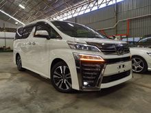 2019 Toyota Vellfire 2.5 MPV ZG BRAND NEW CAR WITH 4 YEARS WARRANTY