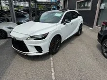2023 Lexus RX 350 2.4 F Sport RX350 F-SPORT REAR POWER SEAT