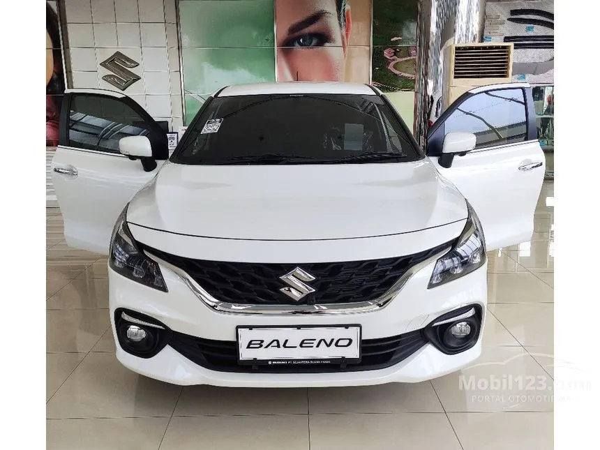 Jual Mobil Suzuki Baleno 2024 1.5 di Banten Automatic Hatchback Putih Rp 223.000.000