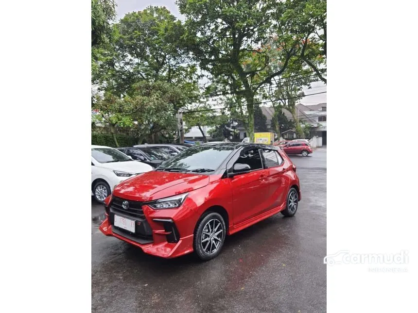 Jual Mobil Toyota Agya 2023 GR Sport 1.2 di DKI Jakarta Automatic Hatchback Marun Rp 237.000.000