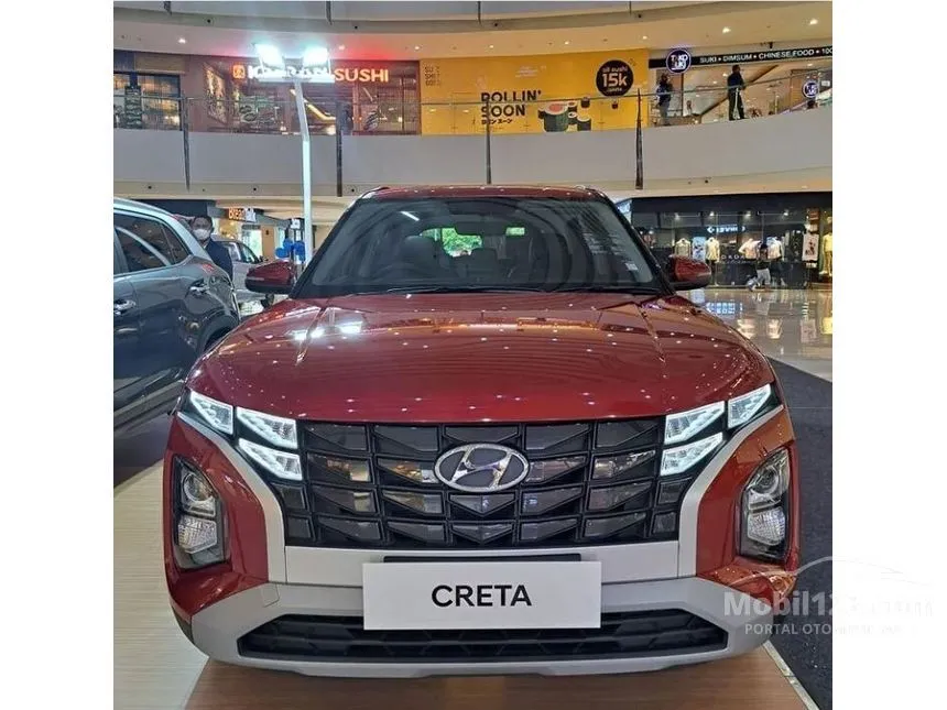 Jual Mobil Hyundai Creta 2024 Trend 1.5 di Banten Automatic Wagon Merah Rp 211.000.000