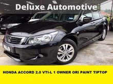 2010 Honda Accord 2.0 VTi-L Sedan NICE NUMBER LEATHER SEAT 1OWNER ORI PAINT LOW MILEAGE