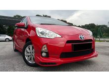 TOYOTA PRIUS C 1.5 (A) HYBRID HIGH SPEC CARKING CONDITION