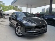 2022 Porsche Macan 2.0 SUV JAPAN SPEC PDLS PLUS HEADLIGHT/SPORT CHRONO/PANAROMIC ROOF/360 CAMERA/BLACK INTERIOR UNREGISTERED
