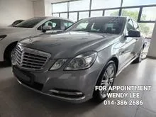 2011 Mercedes-Benz E200 CGI 1.8 Elegance Sedan