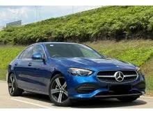 2024 Mercedes-Benz C200 1.5 Avantgarde Sedan / W206 / NEW CAR CONDITION / LOW MILEAGE 8K KM ONLY / FULL SERVICE RECORD WITH UNDER MERCEDES WARRANTY