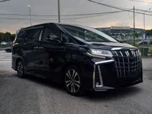 2021 Toyota Alphard 2.5 G SC MPV DIM BSM 4CAM JBL FULL SPEC LOW MILEAGE UNREG