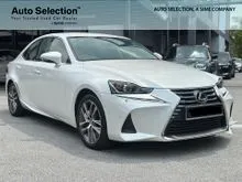 2018 Lexus IS 300 2.0 Premium Sedan Warranty Provided