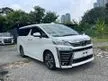 Recon 2019 Toyota Vellfire 2.5 ZG UNREG ( 3 LED, BSM, DIM )