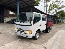 Unregistered 7 Kaki Toyota KDY231 Double Cab Cargo With Pagar For Sell