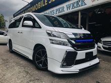 TOYOTA VELLFIRE 3.5 MODELISTA 1 YEAR WARRANTY 2009,SELDOM USE,PILOT SEATS,2 POWER DOORS,POWER BOOT,SUN MOON ROOF, REVERSE CAMERA,ONE DATO OWNER