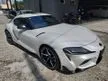 Recon 2020 Toyota Supra 3.0 RZ Coupe/FULL SPEC/JBL SOUND/HUD/BSM/BOTH ELECTRIC SEAT/CARBON PACK/UNREGISTER
