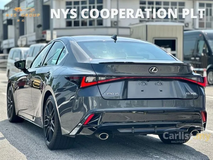 2023 Lexus IS 300 F Sport Mode Black 3 Sedan