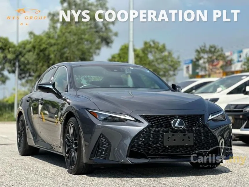 2023 Lexus IS 300 F Sport Mode Black 3 Sedan