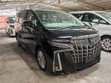 [GRADE 4.5B] 2021 TOYOTA ALPHARD 2.5 S 3BA-FL MPV 7-SEATER SUNROOF FULL LEATHER 2-P/DOOR (A) UNREG
