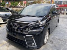2015 Toyota Vellfire 2.5 2.5 ZA Van FEW UNIT 5 YEAR WARRANTY