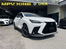 2023 Lexus NX 350 NX350 2.4 F Sport / GRADE 5A / 360 CAMERA / HUD / DIM / AWD / BSM / PANORAMIC / JAPAN / UNREG