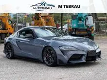 6003km/Manual 6 Speed/Muffler/JBL/HUD/Black Leather/2023 Toyota GR Supra 3.0 Coupe/Free Toyota Dealer Warranty Service